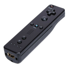 (Black) Replacement Wireless Remote Controller for Wii for Wii U, for Wiimote Console