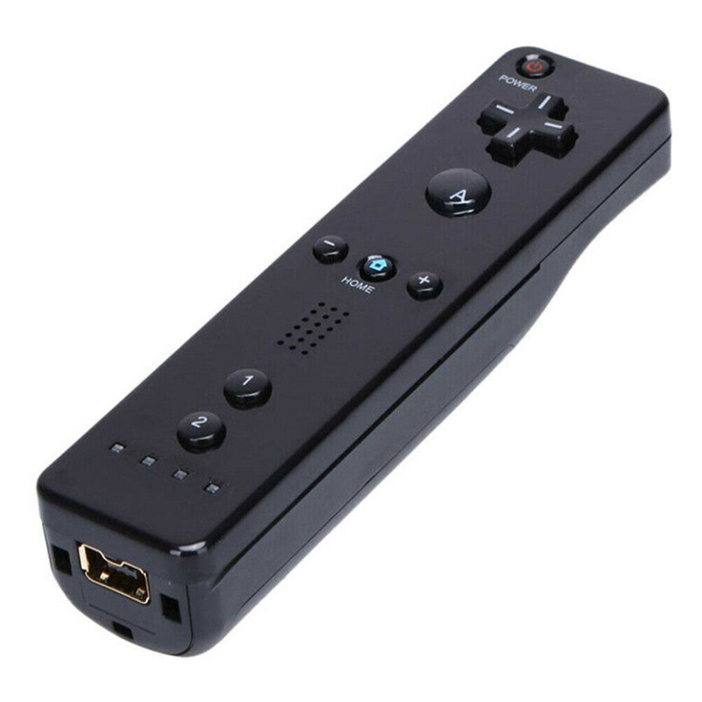 (Black) Replacement Wireless Remote Controller For Wii For Wii U, For Wiimote Console Black 7452008495679