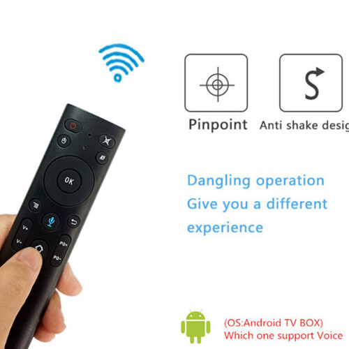 2.4G Q5 Air Mouse Remote Voice Control with USB Receiver for Smart TV Android Box 2