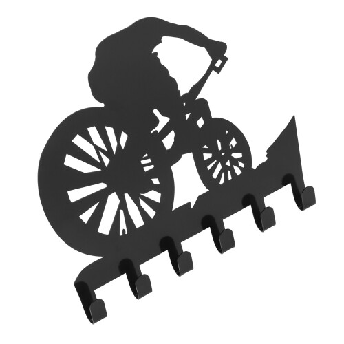 Mountain Bike Gear Rack Metal Wall Decor Mountain Biking Wall Art