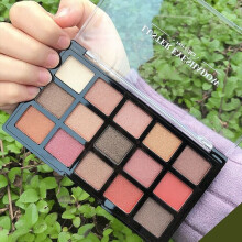 (Eyeshadow- 19) Eyeshadow Matte and Glitter High Pigment 15 Colours Makeup Kit Set Eyelashes