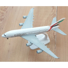 20CM Emirates airline A380 aircraft with landing gear rack gift collection