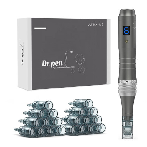 Dr Pen Ultima M Professional Microneedling Pen Wireless Derma Auto Pen Pcs Pin Cartridges