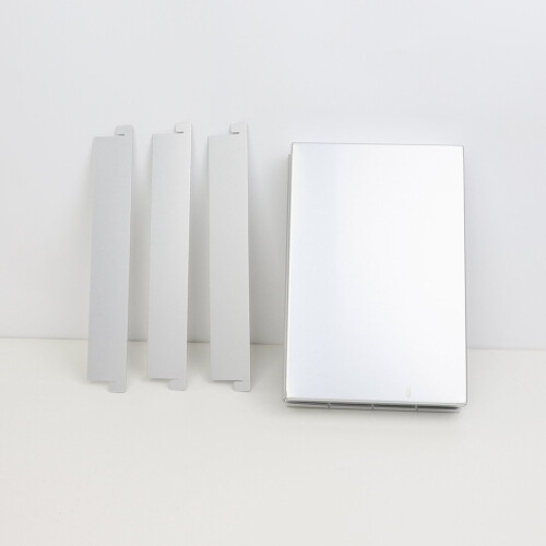Battenberg Battenberg Cake Pan, Commercial Weight Anodised Aluminium, Silver A 1
