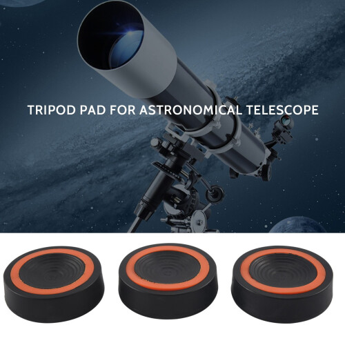 Solomark Anti-Vibration Pads For Telescope Tripods - Set Of 3 Vibration Suppressors