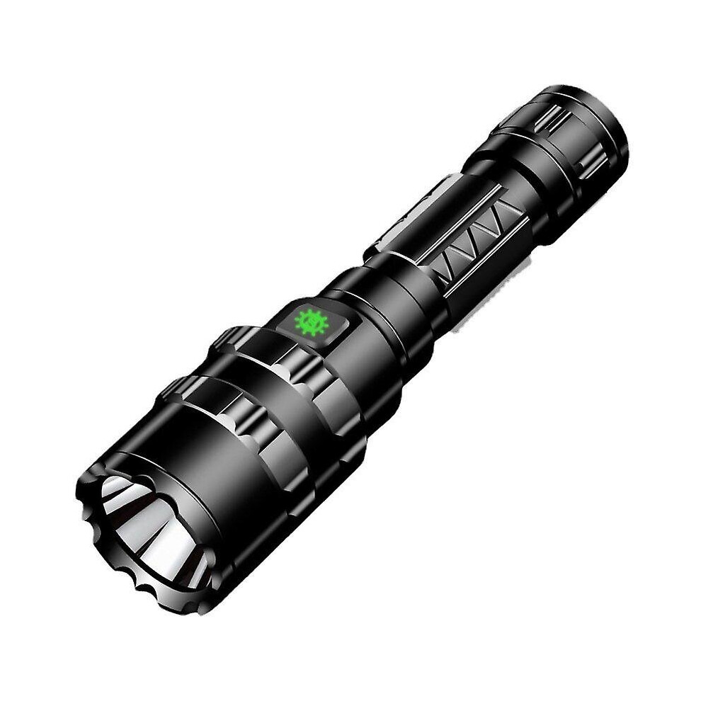 Led Torch, Super Bright 2000 Lumens, Rechargeable Waterproof Torch, 5 Modes Handheld Flashlight  for Outdoor Hiking Camping Emergency,ï¼blackï¼