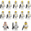 (Style D) Star Wars Clone Troopers Minifigures Gift Fit Lego 13