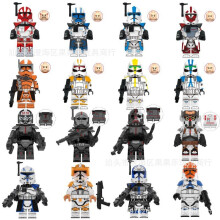 (Style H) Star Wars Clone Troopers Minifigures Gift Fit Lego