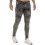 Ze Enzo (32W/32L, Black) Enzo Mens Super Slim Stretch Jeans 3