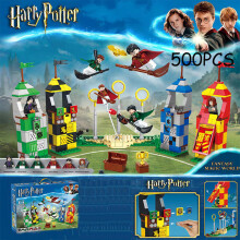 (Style D) Movie Blocks Building Hogwarts Castle Kid Assembled Puzzle Toy Gift
