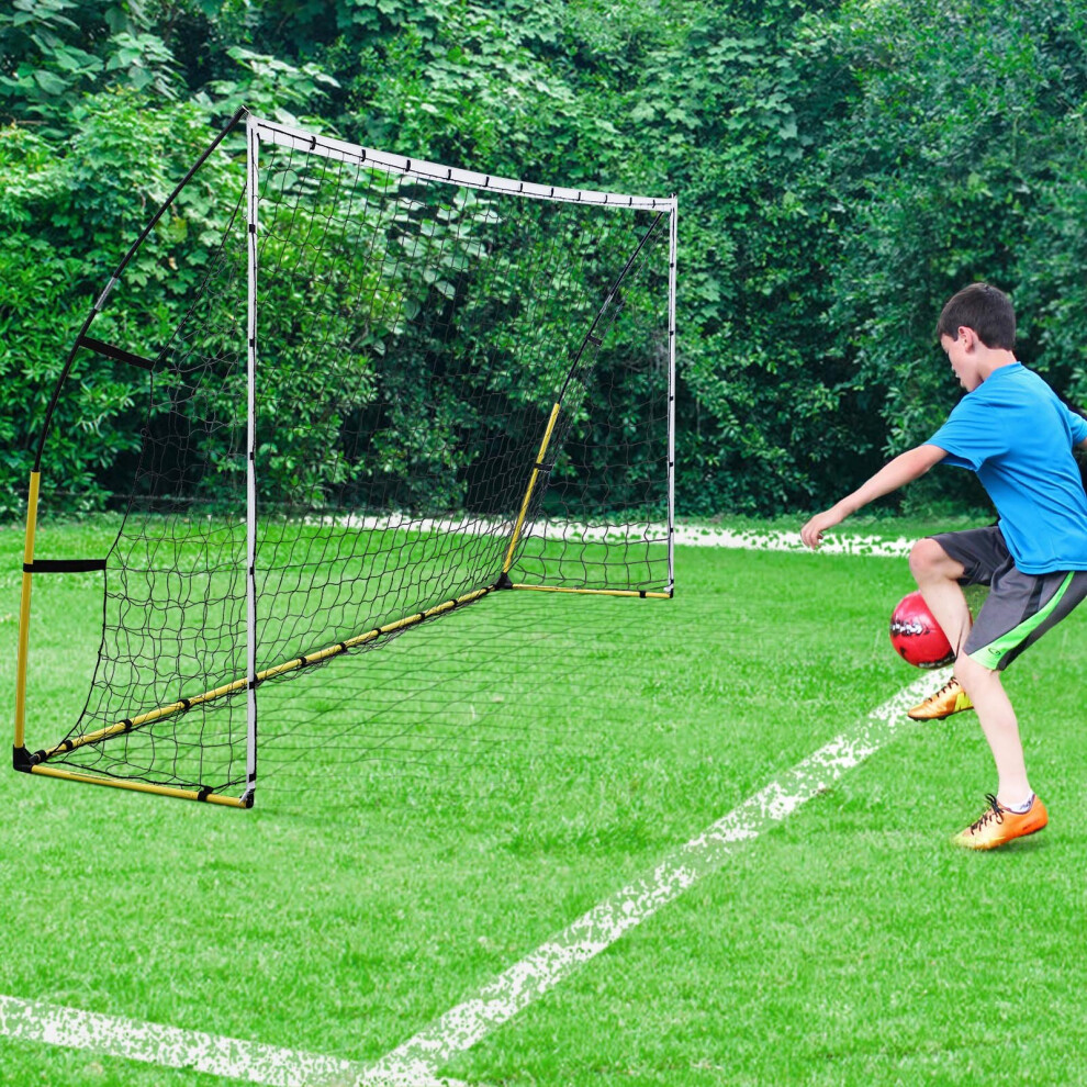 12x6 Pop Up Football Goals PORTABLE TRAINING Garden Goals with bag