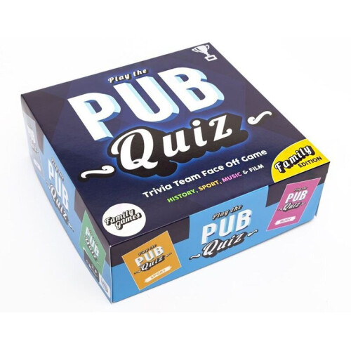 Pub Quiz Game Host Your Own Classic Trivia Board Game Family Team Play