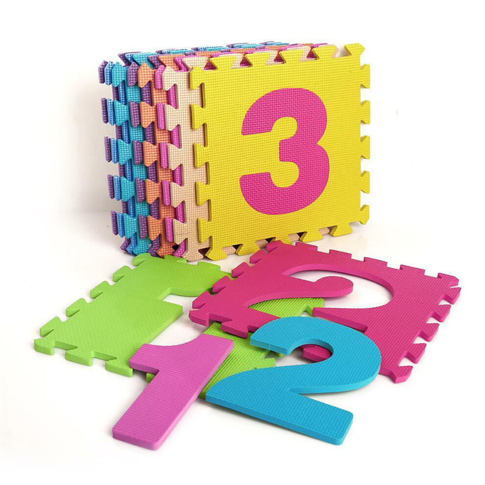 29X29 Cm Puzzle Mat 10 Eva Play Mats, Foam Play Mat Interlocking Aamen