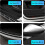 7cm*5m Car Door Edge Protector Door Sill Protective Film Adhesive Tape 4