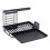 Living And Home Black Steel Kitchen Sink Caddy Organizer 2