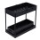 Living And Home (Black) 2-Tier Sliding Under Sink Storage Rack 3