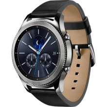 Samsung Gear S3 Classic Silver (SM-R770) Smartwatch - 1.3-inch AMOLED, dual-core Exynos 9110, Tizen, 50m Water-Resistant, Samsung Pay - Refurbished