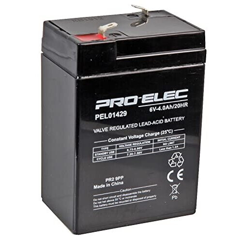 PEL01429 Μπαταρία μολύβδου οξέος 4Ah 6V AGM