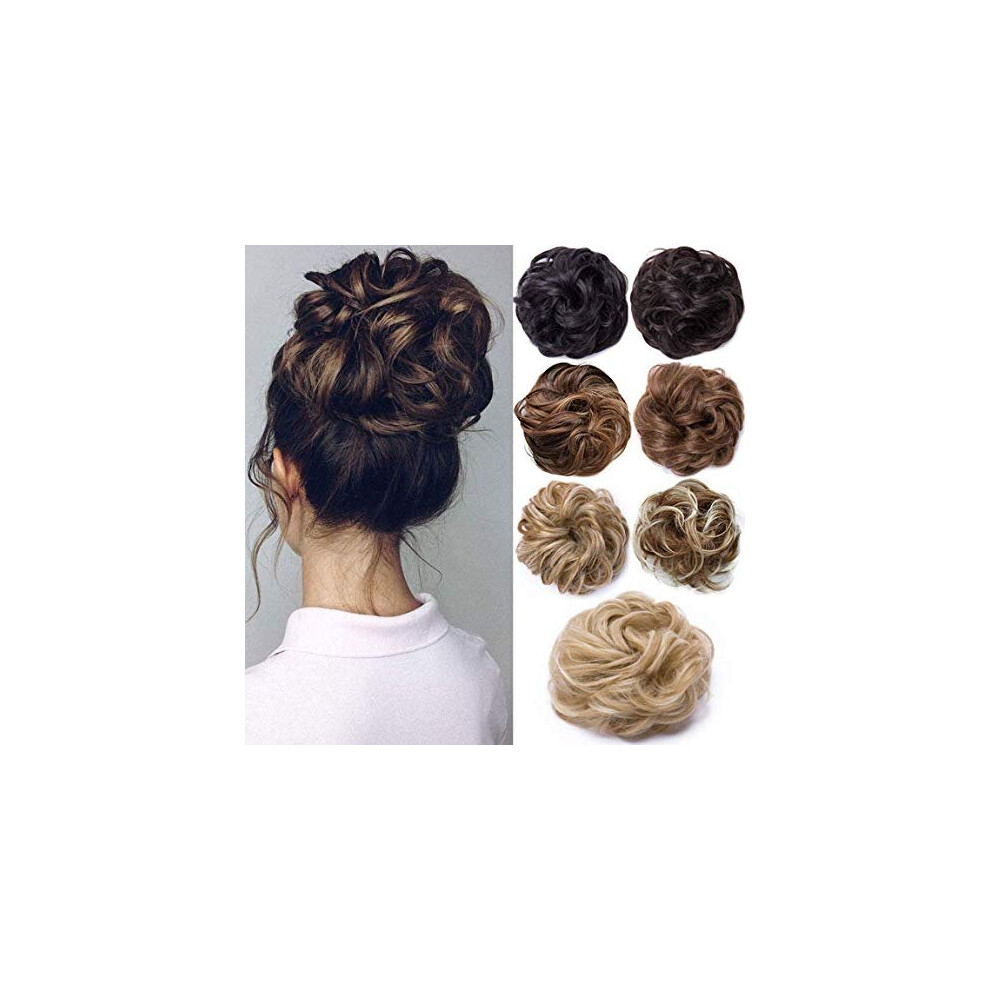 Rich Choices Unisex Not,Specified Scrunchy Scrunchie Hair Bun Updo Hairpiece Hair Ribbon Ponytail Extensions Hair Extensions Wavy Curly Messy Hair Bun Extensions Donut Hair Chignons
