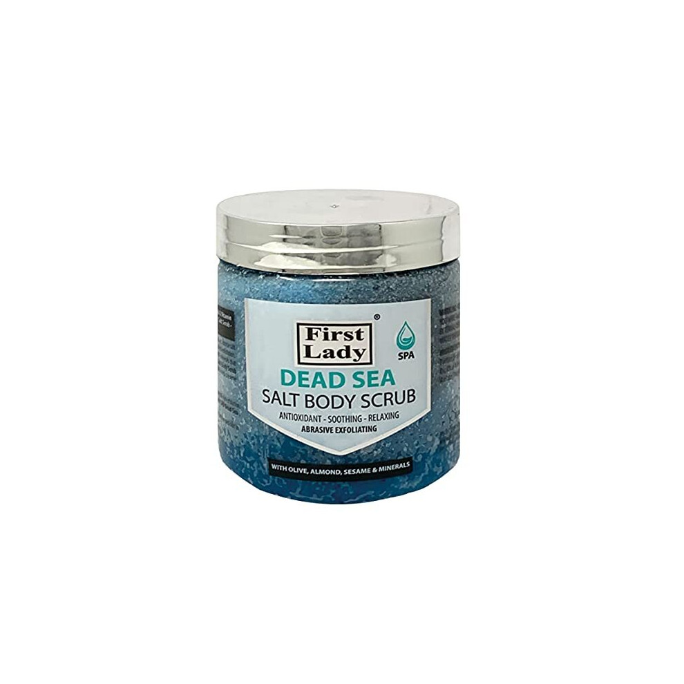 First Lady Spa Dead Sea Salt Body Scrub 500Ml - Abrasive Exfoliating