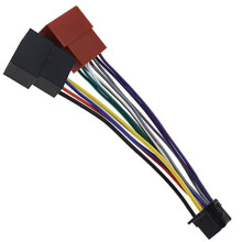 Car Stereo Radio Wiring Harness Connector Adaptor 16 Pin Port to Mini ISO 8 Pin Plug Wiring Cable Compatible with New Sony