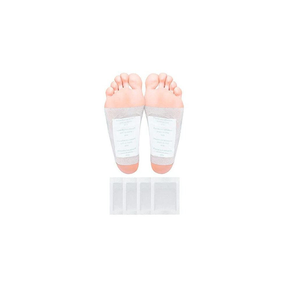 Kurtzy Detox Foot Pads (100 Pack) - Patches With 100 Adhesive Sheets For Feet - Relieve Stress & Pain, Improve Sleep & Enhance Blood Circulation - Natural