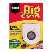 Sonic Mouse and Rat Repeller (Plug-In, Humane, Ultrasonic Rodent Pest Deterrent for the Home, Safe for Use Around Cats and Dogs) - STV717