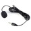 External Microphone Clip On Mic with Adapter Cable, Camera Microphone for Action Cameras Compatible with GoPro Hero4 3/3+ 6