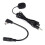 External Microphone Clip On Mic with Adapter Cable, Camera Microphone for Action Cameras Compatible with GoPro Hero4 3/3+ 1