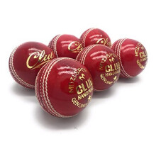 Cricket Balls Men Hand Stitched Club Ball County Grade A Senior Official Balls Pack Of 6 Weight 5.5oz