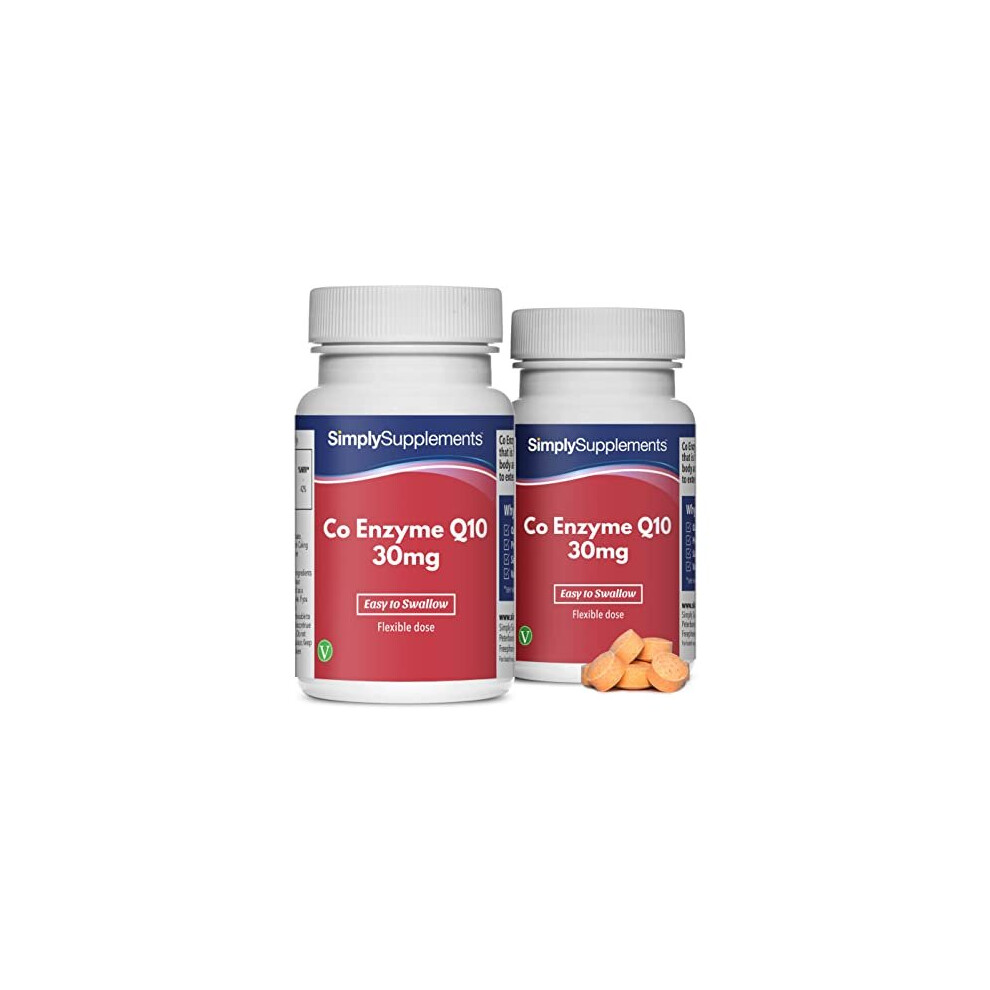 Co Enzyme Q10 30mg | 2X 60 Tablets | Manufactured in The UK