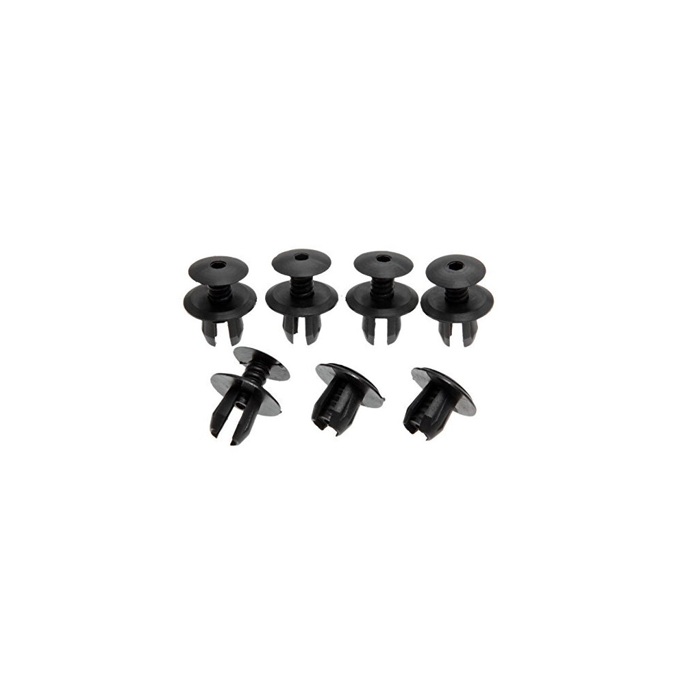50 Pcs Van Panel Clips, Trim Lining Clips Push-In Rivets Fasteners Replacement For T4 T5 Transporter Eurovan Black 682698810484