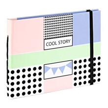 Fotoalbum - Hama - Cool Story - 180 mm - 130 mm - Multicolor - 20 vellen