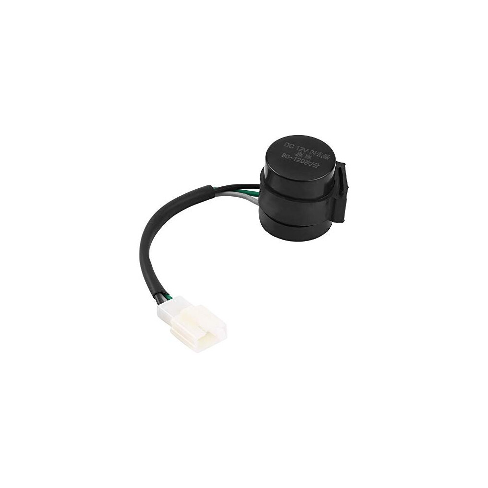 Motorbike Indicator Relay Motorcycle Led Flasher Relay Pin Kimiss 3 Pins Motorcycle Turn Signal Flasher, Round Relay Blinker For Gy6 50-250Cc 783335197941