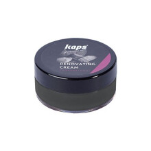 Renovating Repair Cream For Smooth Leather Shoes Bags Seats, Scratch And Scuff Cover, Kaps Renovating Cream, 10 Colours, 118 - Black, 25 ml - 0.84 fl.