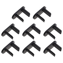 8Pcs Car Rear Parcel Shelf Clip Replacement Compatible with Ford Fiesta MK8 Rear Parcel Shelf Tray Strap String Fixed Clips