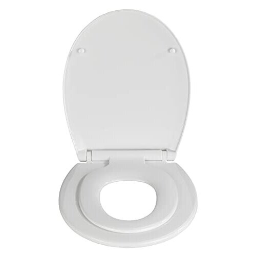 Syros Family toilet seat with integrated child seat and soft close