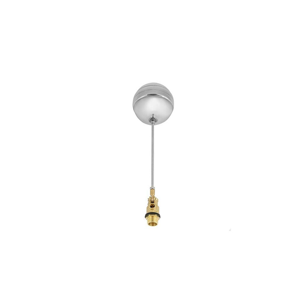 Dn15 G1/2 Stainless Steel Floating Ball Float Valves Brass Male Thread Water Sensor 0.1-0.8Mpa For Magnetic Level Switch 9440698520588