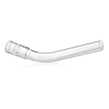 Arizer Stem Solo 1 / Solo 2 Stem Replacement Glass Mouthpiece Curved Stem 115mm Borosilicate Glass Straight Tube Herb Pipe Arizer Replacement