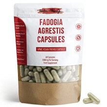 Fadogia Agrestis Capsules 1200mg | 60 Capsules | Increased Energy Levels, Athletic Performance & Endurance