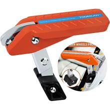 Folding Car Door Pedal,Door Step Running Boards,Car Door Pedal with 5 Gears,Car Pedal Door Step Loadable Up to 180kg,Easy Access to Roof and Suitable