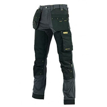 Herre Dewmem3229-tb Memphis Holsterbukser, talje 32 tommer, ben 29 tommer, Sort/Grå, UK 32W 29L
