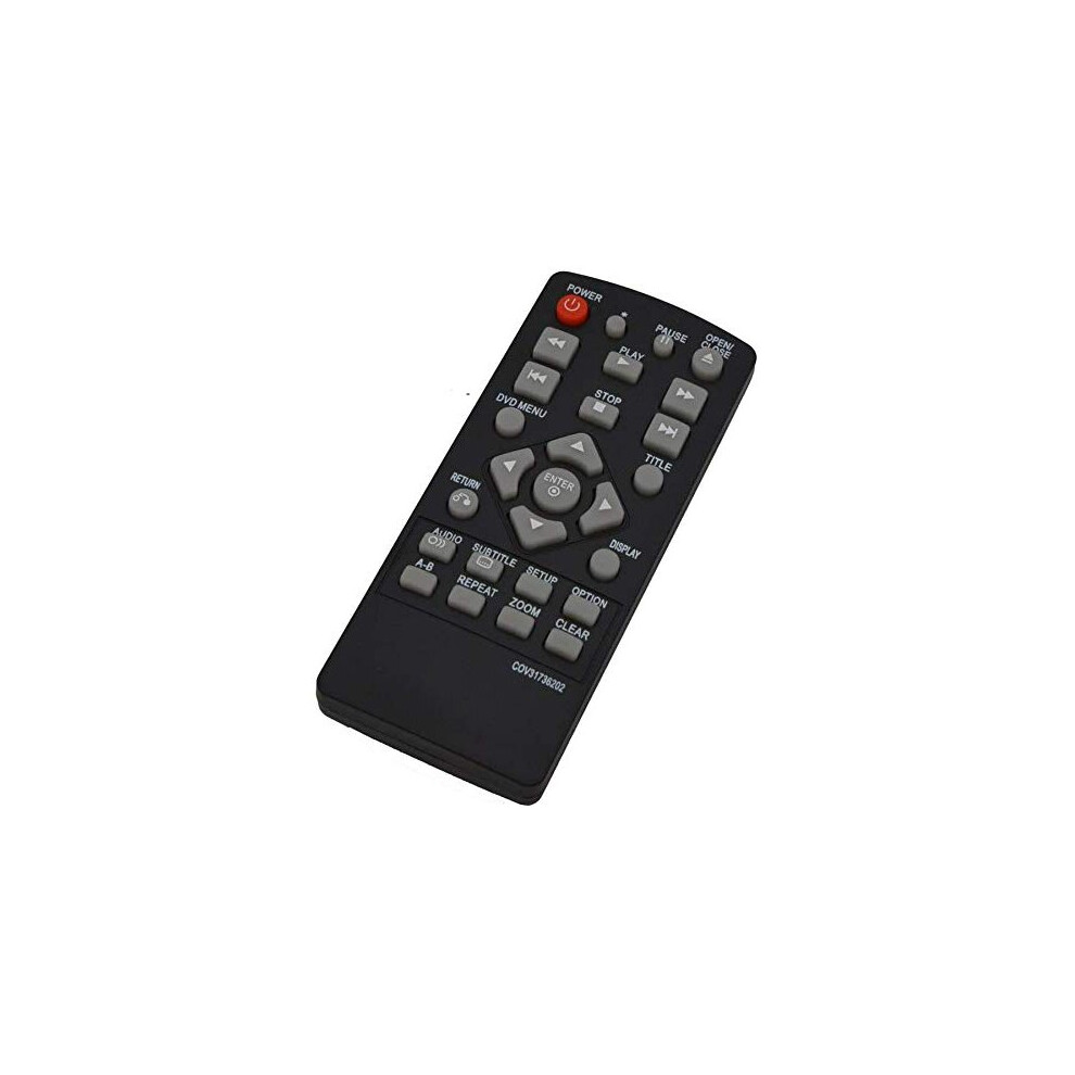 Universal Remote for LG DVD Player, No Setup Required Replacement Remote Control Compatible with LG DP132 DVD Player & More (Model: COV31736202)