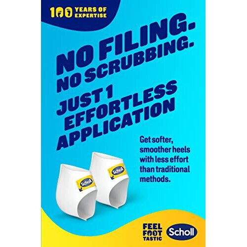Scholl ExpertCare Exfoliating Heel Peel Foot Mask - 1 Pair 2