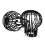4 Set Black Downpipe Protection,Roof Gutter Shutter, Gutter Closure, Plastic Basket, Leaf Gutter Strainer, Rain Pipe Protection, Diameter 4.9 in, 4