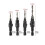 Bosch Countersink Drill Bit, 4 Pieces Hex Shank HSS Drill Bits Set Screw Reaming Drill #6#10#13#16 Countersink Drill Bit for Woodworking Tool 2