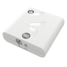Signal Booster Aerial Amplifier for TV/Digital Freeview with Integrated 4G Filter and 5G Filter - 1 Output 1 Way Compact Amplifier Booster Box for TV,