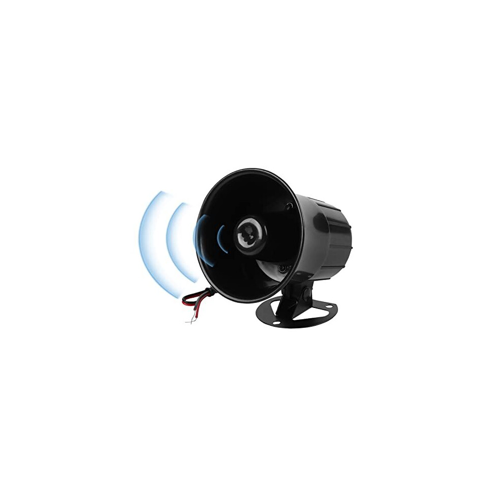 Dc 12V Wired Alarm Loud Horn Siren For Home Security Protection System Indoor/Outdoor Fireproof 115Db 757686748275