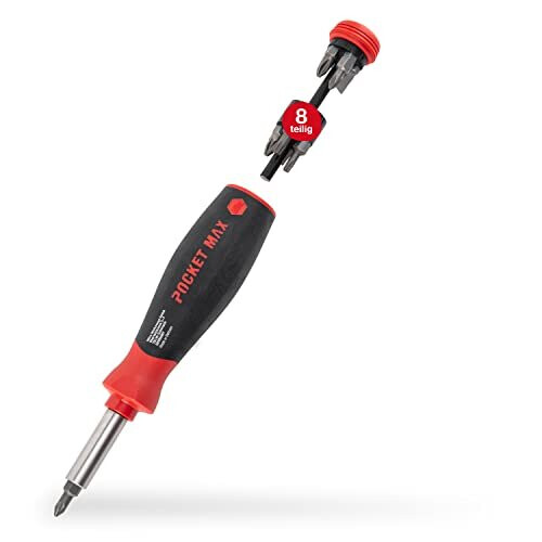 Wiha Pocket Max Industrial 8 Mixed 1/4 Bits