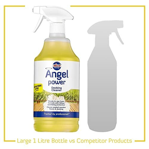 Nilco Angel Power - Decking Foaming Cleaner & Trigger, 1L 1